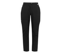 Pantalon zip off femme Regatta Mountain Noir 46
