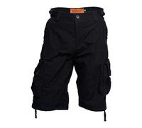 Pantaloncini Cargo WCC Caine Ripstop Noirs West Coast Choppers, L