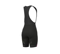 Pantaloncini Cyclisme Femme ALE' SOLID Traguardo Noir-Rose Fluo