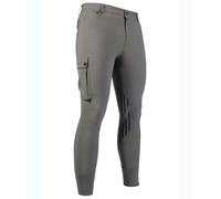 Pantaloni da equitazione Cargo con grip in silicone al ginocchio Hkm Sports Equi