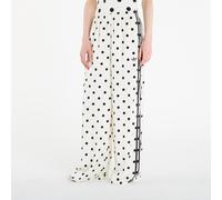 Pantalons adidas Satin Polka Dots Wide Leg Pant Off White XL