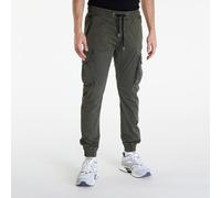 Alpha Industries Jogger en twill de coton gris M Homme