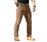 Pantalons Cargo Homme Militaire Randonnée Pant Extensible Tactique Combat Pantalon Tactique Homme Stretch Multi-Poches Pantalon De Travail Séchage Rapide Elastique Grande Taille Imperméable S-3XL