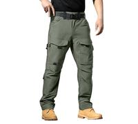 Pantalons Cargo Homme Militaire Randonnée Pantalon De Travail Multi-Poches Extensible Pantalon Tactique Homme Stretch Séchage Rapide Pant Tactique Combat Hiver Grande Taille Respirantes S-3XL