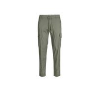 Pantalons Cargo Jack & Jones Hommes En Mélange de Coton, Couleur Verte Modèle: 1