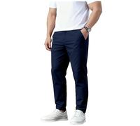 Pantalons Cargo pour Hommes Vêtements de Randonnée Course Grandes Tailles Pantalons Ceinture Elastique Pantalon Amples et Décontractés Tendance Pants Hhomme Couleur Unie Randonnées Sportif Pantalon
