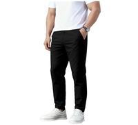 Pantalons Cargo pour Hommes Vêtements de Randonnée Course Grandes Tailles Pantalons Ceinture Elastique Pantalon Amples et Décontractés Tendance Pants Hhomme Couleur Unie Randonnées Sportif Pantalon