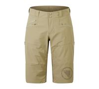 Short Endura SingleTrack II sans coussinet beige champignon - L