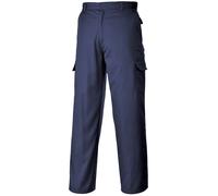 Pantalons De Combat Portwest En Polycoton NAVE BLEU Ou NOIR
