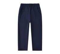 Pantalons de jogging pour hommes droits garçons filles jambes droites pantalons doux et confortables pantalons de jogging extensibles pantalons de jogging pantalons S garçons, Marine, 1-2 ans