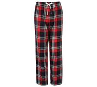 Pantalons De Lounge En Coton Tartan Rouge Vert Ou Blanc Pour Femmes