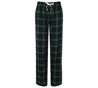 Pantalons De Lounge En Coton Tartan Rouge Vert Ou Blanc Pour Femmes