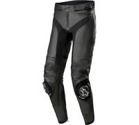 Pantalons De Moto En Cuir Alpinestars Missile V3 Sportifs De Course Noir