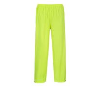 Pantalons De Pluie Classiques Portwest S441 Imperméables Légers Jaunes Medium