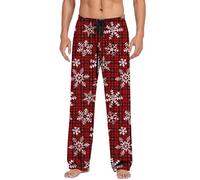 Pantalons de pyjama de Noël pour homme, pantalons de nuit confortables pour homme, pantalons de pyjama drôles de Noël, pantalons de pyjama de Noël, pantalons de nuit décontractés avec cordon de