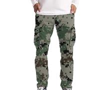 Pantalons de Randonnée Homme avec Cordon Coulissant Pantalon Cargo Travail Vêtements Hiver Multipoches Pantalon D'intérieur Stretch de Ville Jogging Homme Chaud Vert S