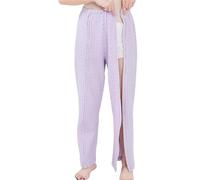 Pantalons De Soins Du Patient Vêtements, Pantalon De Sous-vêtements Post-chirurgie Tearaway, Pantalons D'incontinence, Full Side Open Tear Away Shorts(Women,L)
