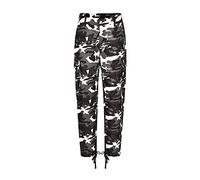Pantalons De Sport Femme Leggings Taille Haute Crayon Pantalon Camouflage Casual Cargo Joggers Pantalon Blanc 2XL