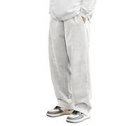 Pantalons De Sport Homme Ajustable Moulant Jeans Évasé Allongé Sportswear Agréable Slim Jogging Regular Large Cargo Oversize Vetement Classique Moderne(Blanc,XL)