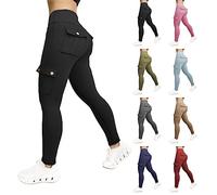 Pantalons de Sport pour Femmes Push Up,Legging de Sport Femme avec Poche,Pantalons de Yoga et Pilates,Taille Haute Femmes Mode Faire des Exercices Leggings,Pantalon de Pilates,Fitness