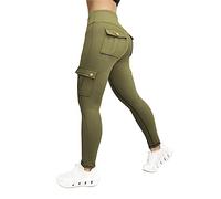 Pantalons de Sport pour Femmes Push Up,Legging de Sport Femme avec Poche,Pantalons de Yoga et Pilates,Taille Haute Femmes Mode Faire des Exercices Leggings,Pantalon de Pilates,Fitness