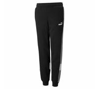 Pantalons de Survêtement pour Enfants Puma Essentials+ Colorblock Noir Enfant