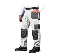 Pantalons de Travail Blanc Protection Sécurité à Pinces leber & hollman 46-62