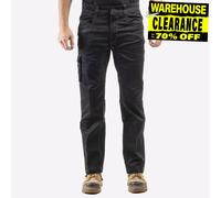 Pantalons De Travail Protecteurs Pour Hommes Caterpillar (Droit) Noir