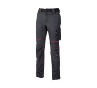U-Power Pantalon de travail pour femmes World Lady Slim gris violet S