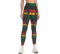 Pantalons de Yoga Taille Haute pour Femmes, Leggings de Sport, Mois de l'histoire des Noirs