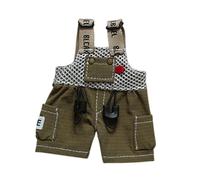 Pantalons en Coton pour Petites Filles Jouet De Créativité,Marron | tissu doux, facile à mettre et à enlever, développe la coordination, prêt pour la photo, cadeau artisanal