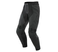 Pantalons en Cuir Dainese Perforée Pony 3 Noir Mat