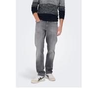 Pantalons en Jean - ONLY & SONS - Stone Washed - Coupe Regular - Taille Standard - Homme 32/34
