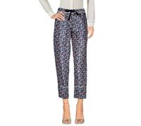 Pantalons En Soie Imprimé Floral MONCLER Ajustés Casual S