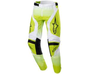 pantalons enfant alpinestars youth racer push - jaune / blanc USA 22