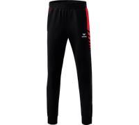 Erima Mixte enfant Six Funktionelle Wings, Noir/Rouge, 116 EU