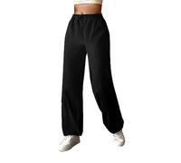Pantalons Femme Cargo Long Travail Pantalon Femme Taille Haute Pantalon à Jambes Droites Pantalon d'Extérieur Pantalon Cargo Decontracter Fluide Léger Élastique