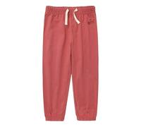 Pantalons Garçon Confortables Légers Souples Respirants Printemps Été Extérieur Sport Détente École (Red, 3-4 Years)