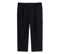 Pantalons habillés pour Filles Classiques et Confortables pour Tenues Scolaires Performances et Occasions décontractées Quotidiennes avec Coupe Droite et Design élégant (Black #2, 10-11 Years)