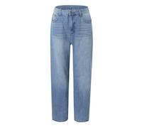 Pantalons Homme Jeans Gris Bleu Stretch Ample Grande Taille Punk Mode Pantalon Denim Homme Droit Blanc Noir Travail Décontracté Automne Hiver Loose Fit Straight Portefeuille Cuir (Light Blue, 30)