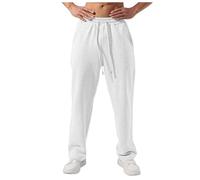 Pantalons Hommes Stretch Respirant - Joggers Activewear Long Sweatpants Bas de Jogging Homme avec Poches Zippées Pantalon de Survetement Droit Décontracté Activewear Pantalons Ample Décontracté Mode
