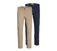 Jack & Jones Marco Dave Akm Pants 2 Units Beige,Bleu 32 / 32 Homme