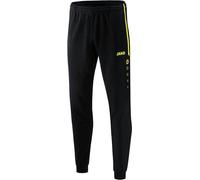 Jako Pantalon Polyester pour Enfant, Taille 164, Noir/Jaune Fluo