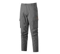 Pantalons Jogging Homme Coton Pantalon Cargo Jogger De Travail Pantalon Homme Coupe Large Décontracté Casual pour Sortie Jogging Survetement avec Poches Training Sportswear Randonnée (D-Grey, XL)