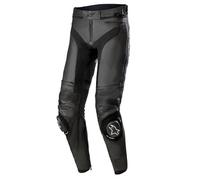 Pantalons Moto Alpinestars Missile V3 En Cuir - Longueur Standard - Noir/Noir