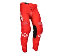 Pantalons Motocross ACERBIS MX LINEAR LUGO Rouge/Blanc