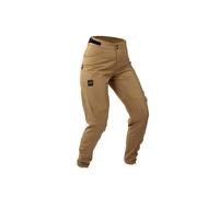 Pantalons MTB Femme LEATT Trail 2.0 Marron Slim Élastiques UPF 50+