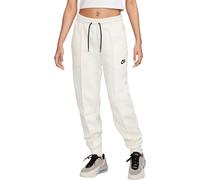Nike Pants W NSW TCH FLC Mr Jggr, Pale Ivory/Black, FB8330-110, L