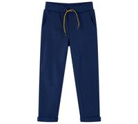 Pantalons Pour Enfants Avec Cordon De Serrage Bleu Marine 140