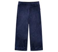 Pantalons pour enfants velours bleu foncé 92 vidaXL